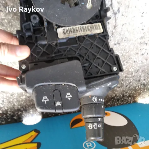 Лостове управление светлини, мигачи, чистачки за Renault Scenic II, 2005г., 61880051.H, 61880051H, 6, снимка 3 - Части - 48326496