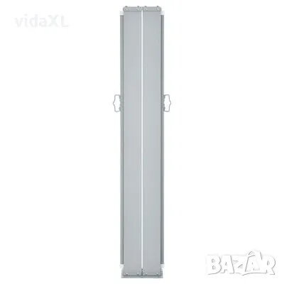 vidaXL Прибираща се странична тента, антрацит, 140x1000 см（SKU:48486）, снимка 3 - Градински мебели, декорация  - 49391369