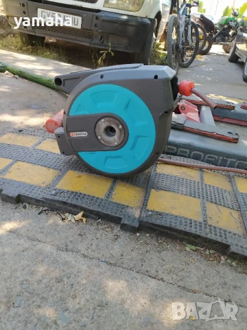 Стенна макара с маркуч Gardena 15m