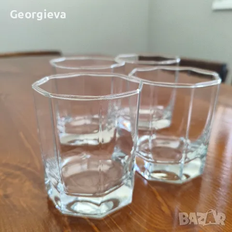 Големи чаши за уиски 4 броя., снимка 2 - Чаши - 55775307