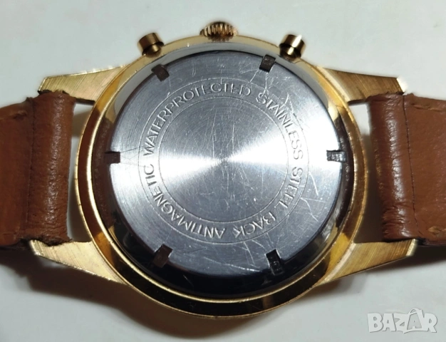 ПРОДАВАМ СТАР РЪЧЕН ШВЕЙЦАРСКИ ЧАСОВНИК/ХРОНОГРАФ - DOGMA, снимка 5 - Антикварни и старинни предмети - 53785271