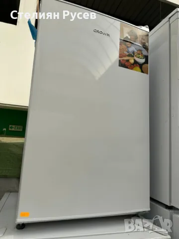   0034 нов малък    Хладилник Crown GN 1002*** , 90 l, F , Бял цена 315лв  2г гаранция/ НОВ  -само х, снимка 5 - Хладилници - 47536276