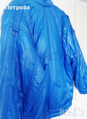 Мъжко шушляково яке с топла подплата, дълго, ново, снимка 5 - Якета - 49730951