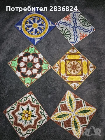 Подложки за чаши, снимка 4 - Декорация за дома - 55878792