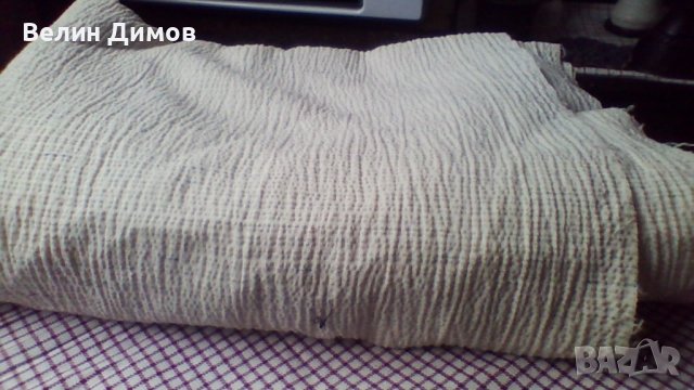 Вафлен памучен плат  ,100% памук , снимка 1 - Спално бельо - 40100427