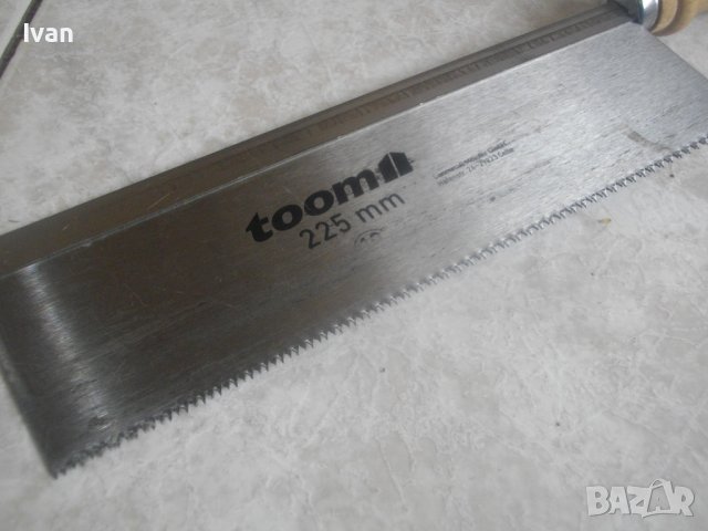 Нов Немски Ръчен Трион Пасвател-TOOM-Чапраз Зъби-Работна Дължина 225 мм/340 мм-Дебела Стомана, снимка 3 - Други инструменти - 41310382