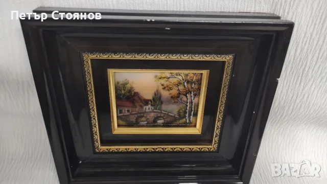 Чудесна френска миниатюра LIMOGES , снимка 3 - Антикварни и старинни предмети - 48881608