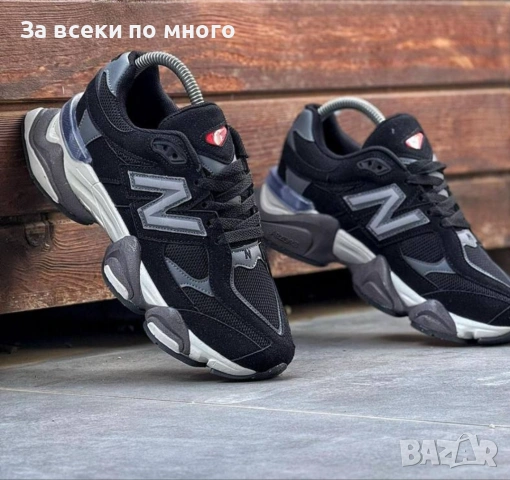 Маратонки NewBalance 9060 Цвят-Черно и Сиво от 36 до 43 номер 