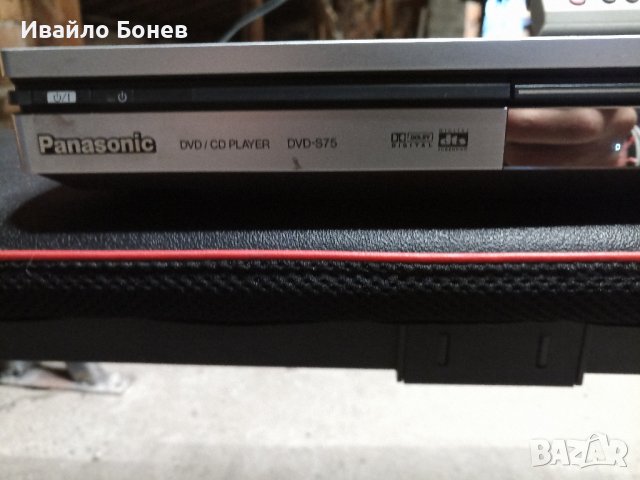  DVD Cd player Panasonic Dvd- s75, снимка 8 - Плейъри, домашно кино, прожектори - 39905590