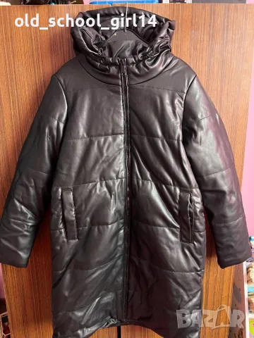 Зимно яке House изкуствена кожа, снимка 4 - Якета - 48353635