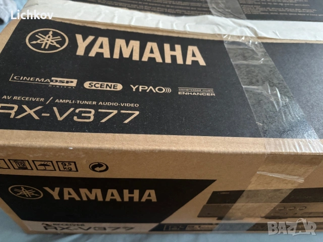 Ресийвър Yamaha RX-V377 Усилвател Ямаха Receiver, снимка 4 - Ресийвъри, усилватели, смесителни пултове - 53479067