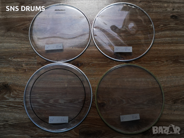Продаваме нови и използвани кожи за барабани 🥁, снимка 7 - Ударни инструменти - 44633592