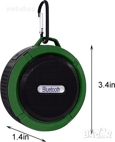 Преносима активна тонколона C6, Li-ion, блутууд, MP3, USB, SD, 5W, снимка 4 - Bluetooth тонколони - 41988156