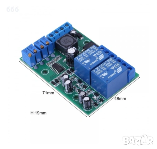 DT-122 модул за сравнение на напрежението, откриване на прага на сигнала, 2 канала, снимка 3 - Друга електроника - 53461767