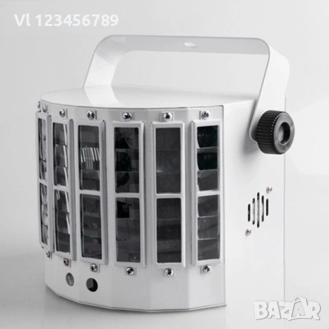 Мощна LED лазерна светкавица диско двойна пеперуда светлина , снимка 2 - Други - 53753105