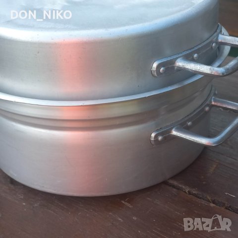 Алуминиев съд за Запарване, снимка 5 - Съдове за готвене - 41630996