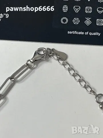 Сребърна гривна 925, снимка 2 - Гривни - 49538689