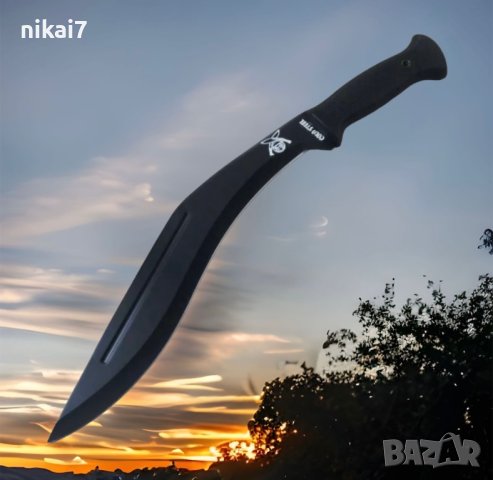 Мачете кукри Cold Stel ловен нож тактически военен за оцеляване 44,5см , снимка 9 - Ножове - 28059423