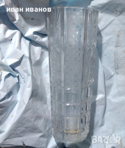 КРИСТАЛНА ВАЗА, снимка 3 - Вази - 53660051