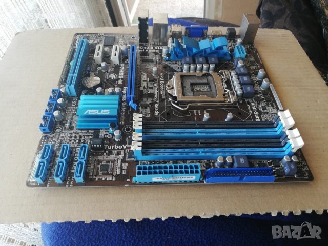 Дънна платка Asus P7H55-M Socket LGA1156, снимка 6 - Дънни платки - 38777258