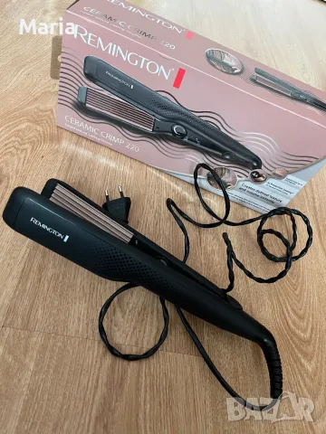 Продавам преса за вафли и обем Remington S3580 Ceramic Crimp 220