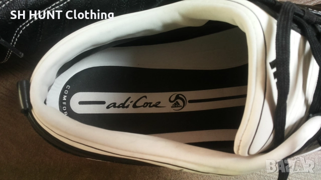 Adidas Adi Core Leather Football Asto Turf Размер EUR 43 1/3 / UK 9 стоножки за футбол 320-14-S, снимка 16 - Футбол - 52227637