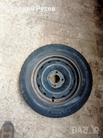 резервна джанта с гума за peueot 206 джанти 4x108 r14 - 14 цола -НЕ Е патерица  -цена 35лв - 4 x 108