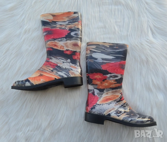 Нови дамски гумени ботуши №36 , снимка 9 - Дамски ботуши - 53686169