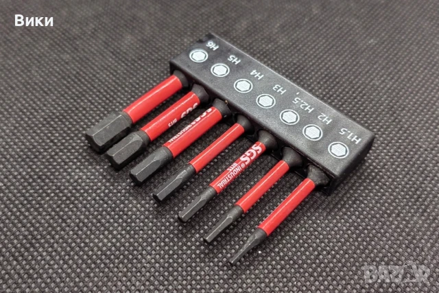 Ударни накрайници, битове PH PZ TX Torx SQ SL Hex, снимка 13 - Отвертки - 49262963