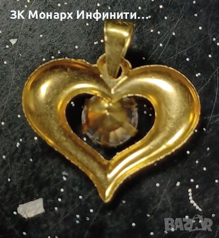 Златна висулка, снимка 2 - Колиета, медальони, синджири - 53278210