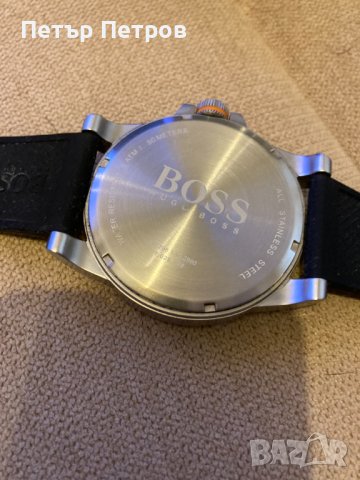 BOSS HB.298.1.14.2960 Water Resistant 5 ATM 50meters БЕЗУПРЕЧНО ТОП СЪСТОЯНИЕ!, снимка 7 - Мъжки - 40647176