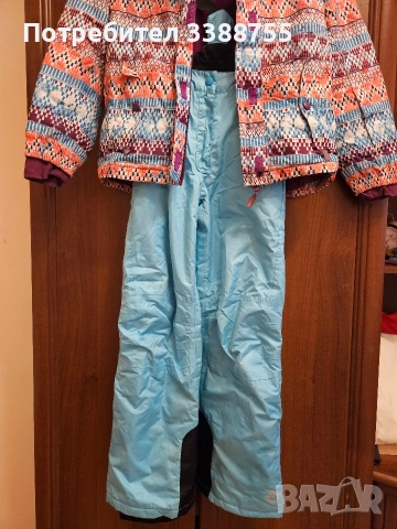 Ски комплект за момиче, размер 134-140, снимка 4 - Детски комплекти - 52591313