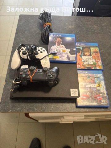 Sony Ps4 + игри , снимка 5 - PlayStation конзоли - 53595376