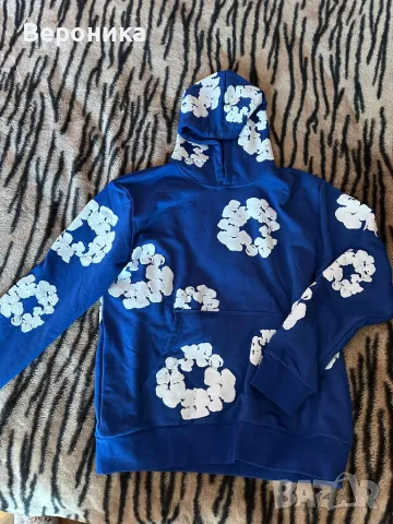 Denim tears тъмно син Л, снимка 1