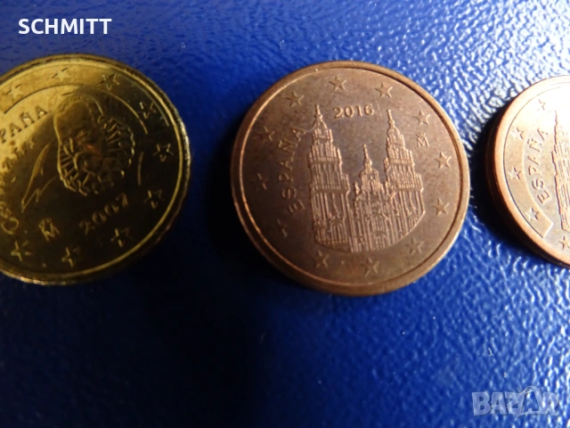 ИСПАНИЯ - ЛОТ МОНЕТИ, снимка 4 - Нумизматика и бонистика - 53829660