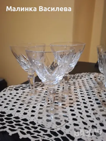 Кристални чаши , снимка 7 - Чаши - 49201563