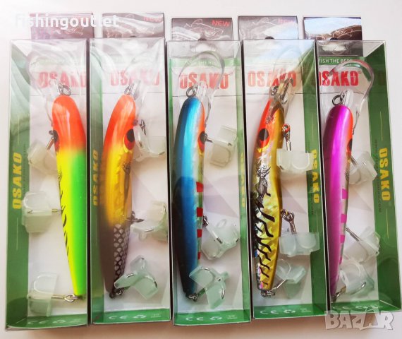 Топ воблери за сом и др. едри риби Osako,16см, газене 2-6м, 25гр тегло, снимка 12 - Такъми - 40239262