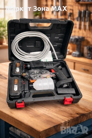 Мощна Акумулаторна водоструйка с 2 батерии по 48V, снимка 2 - Аксесоари и консумативи - 53061475