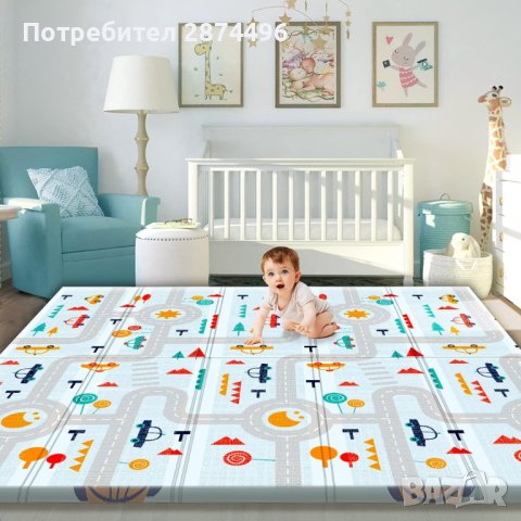 3885КОЛИ И ЖИВОТНИ бебешки килим, снимка 1 - Други - 41643003