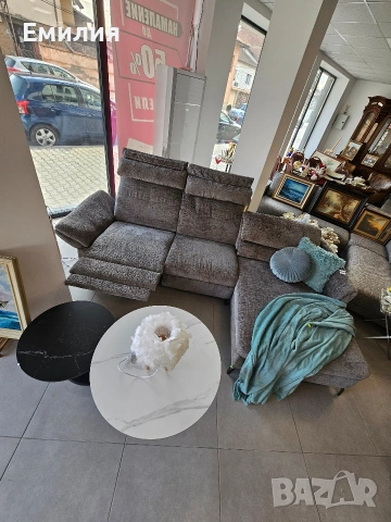 диван с лежанка, снимка 2 - Дивани и мека мебел - 53193528