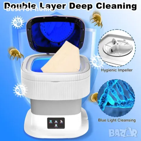 Сгъваема перална машина UBNA 11,5 литра, снимка 4 - Перални - 50051656