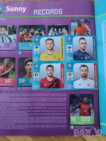 Panini UEFA EURO 2020 албум със стикери official licensed евро 2020, снимка 3 - Фен артикули - 41679194