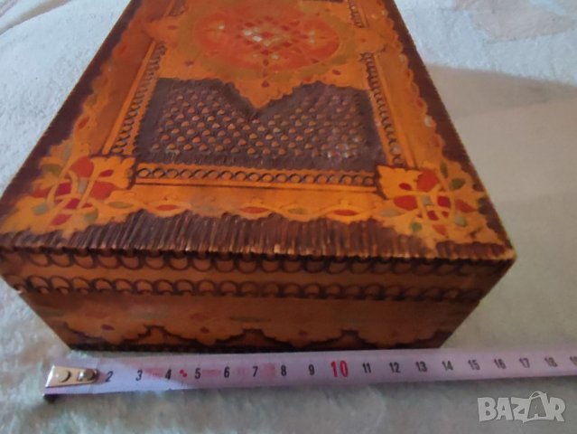 Войнишка пирографирана кутия от соца. , снимка 9 - Колекции - 35691299