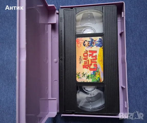 Видеокасета VHS Лило и Стич, снимка 2 - Други жанрове - 56047660