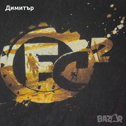 Оригинална тениска Far Cry 2 game t-shirt Ubisoft original размер Large, снимка 6 - Тениски - 53391584