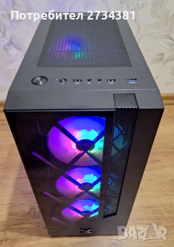 Геймърски компютър Ryzen 5 5500, RTX 3060TI, 16 RAM, снимка 7 - Геймърски - 53502208