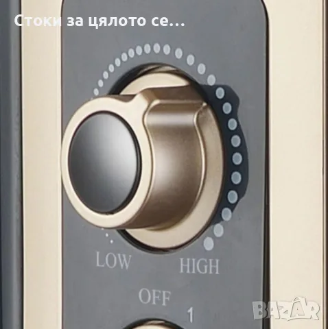 Радиатор 2500W, 13 ребра, 3 степени, Поставка за дрехи, снимка 2 - Радиатори - 56071543