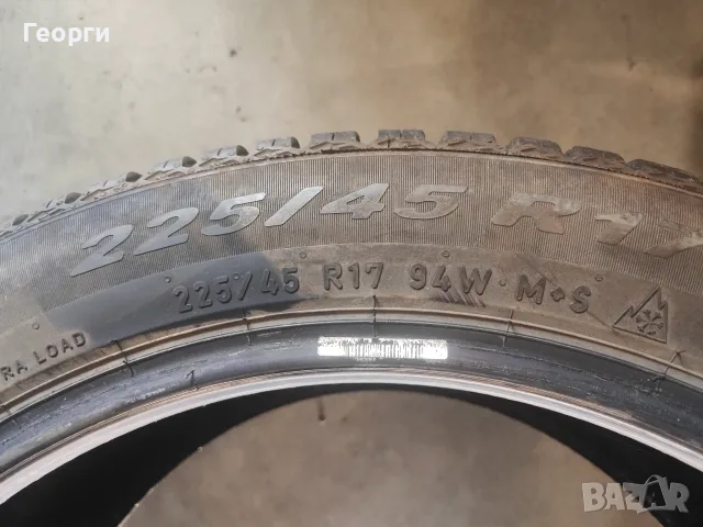 2бр.всесезонни гуми 225/45/17 Pirelli, снимка 4 - Гуми и джанти - 55829238