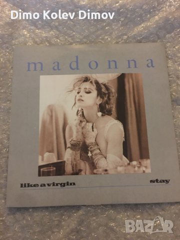 Madonna плоча сингъл 7” Like a Virgin 