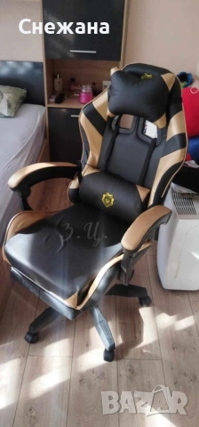 Геймърски стол, снимка 5 - Геймърски - 53833305